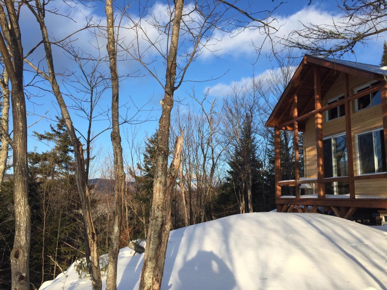 Chalet Nature Laurentides Val-des-Lacs 외부 사진